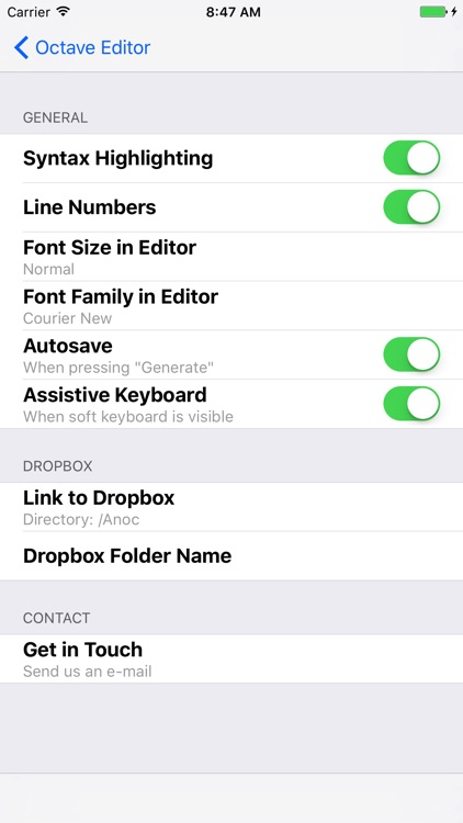 Anoc Pro Octave Editor screenshot-4