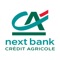 Thanks to its “mobile banking” application, Crédit Agricole next bank lets you manage your accounts using your smartphone wherever you are