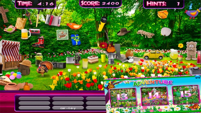 Hidden Object Spring Gardens & Spy Easter Objects(圖5)-速報App