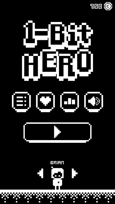 1-Bit Hero: Stress Relief Game screenshot 1