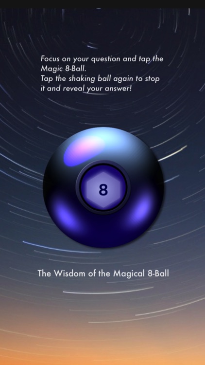 The Magic 8 Ball