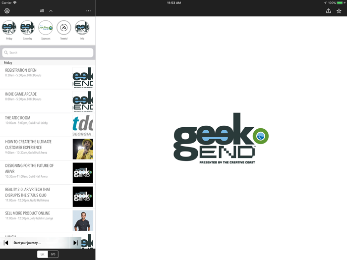 Geekend Savannah