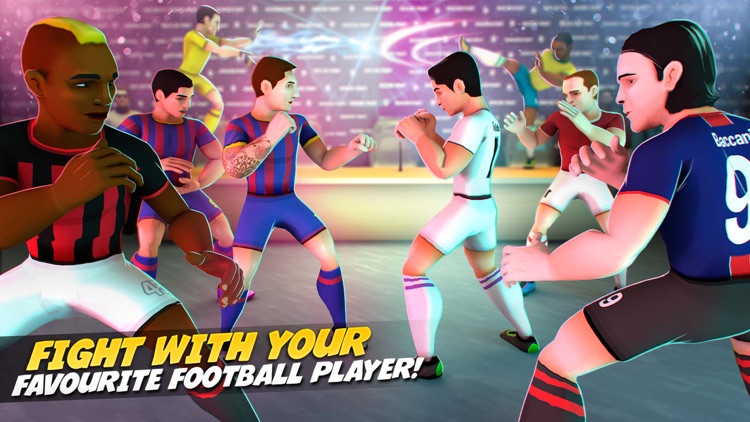Soccer Heroes Press Room Fight