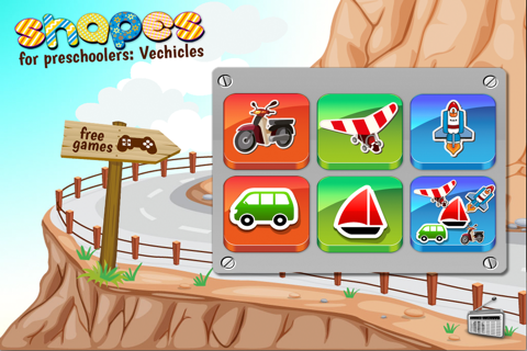 Preschoolers Shapes: Vehicles - náhled
