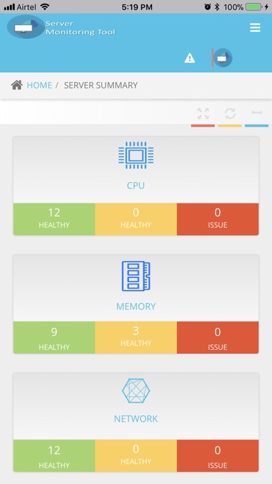 Server Monitoring Tool (SMT) screenshot 2