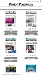 Diario de Pontevedra Captura de tela 1