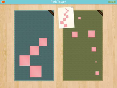 Pink Tower - A Montessori Sensorial Exercise - náhled