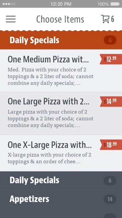 Pizza Mart WA screenshot 3