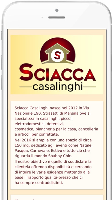 Sciacca Casalinghi screenshot 2