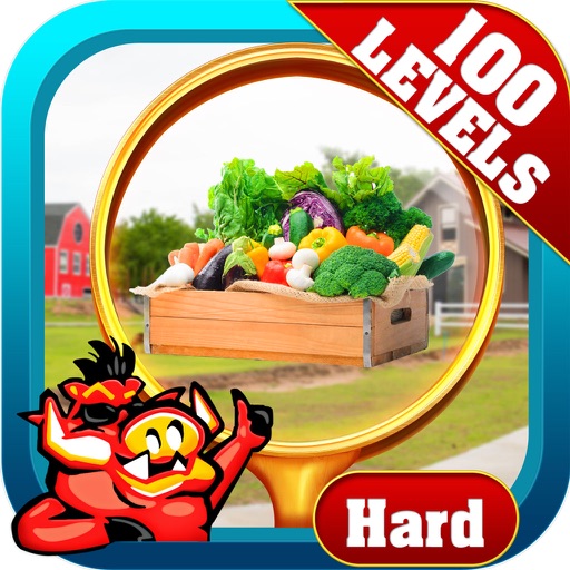 Red Farm - Hidden Objects Game Icon