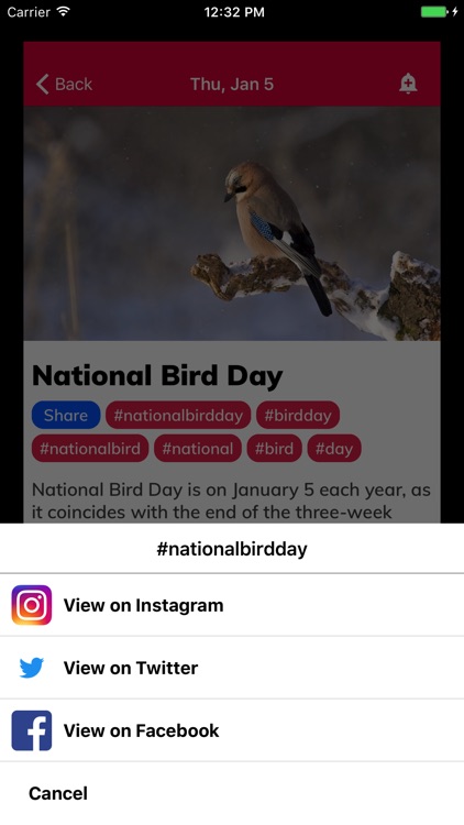 National Calendar App