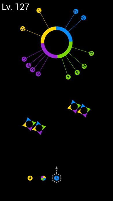 ゲームAA : カラー矢対ツイストホイール - 右脳トレーニングゲームのおすすめ画像2