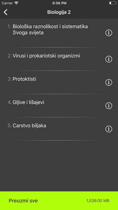 How to cancel & delete e-Škole Biologija 1 & 2 from iphone & ipad 4
