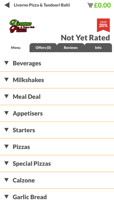 Livorno Pizza & Tandoori Balti screenshot 2
