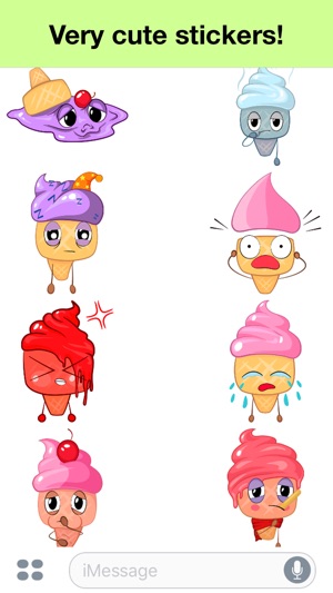 Ice cream - Very cute stickers(圖5)-速報App