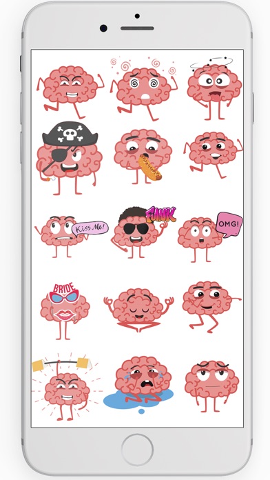 Brainstormy Fun sticker emojis screenshot 3