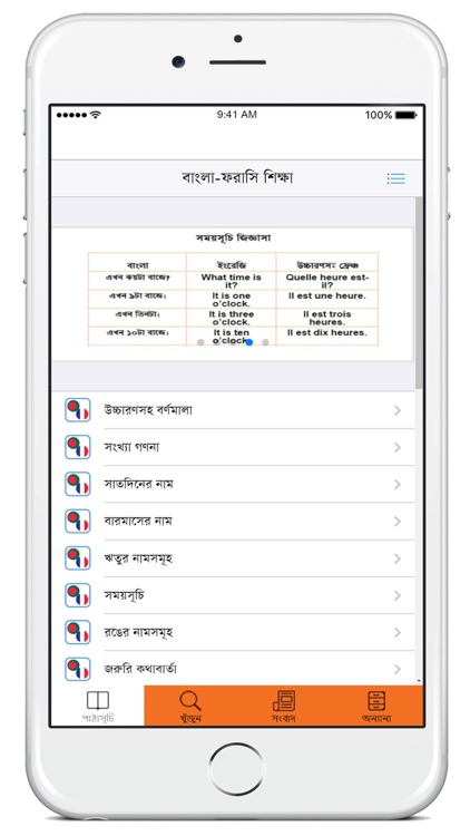 Bangla To French Learning App