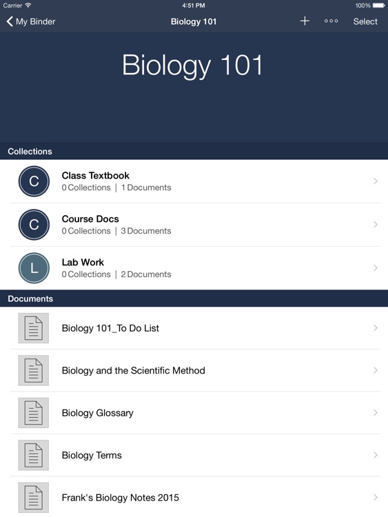 D2L Binder