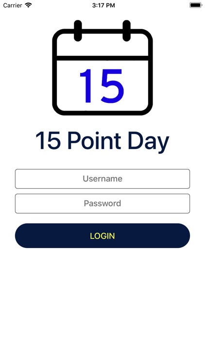 15 Point Day App