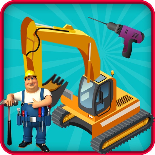 Build Construction Crane Sim icon