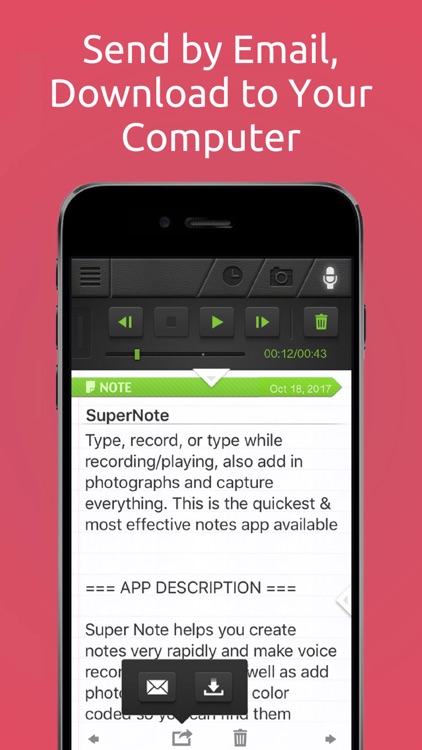 SuperNote Notes Recorder+Photo screenshot-3