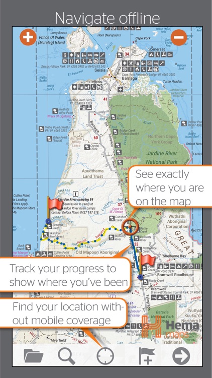 4WD Maps | Hema Australia Offline Topo Maps
