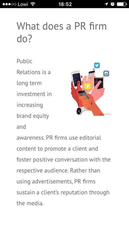 The PR App