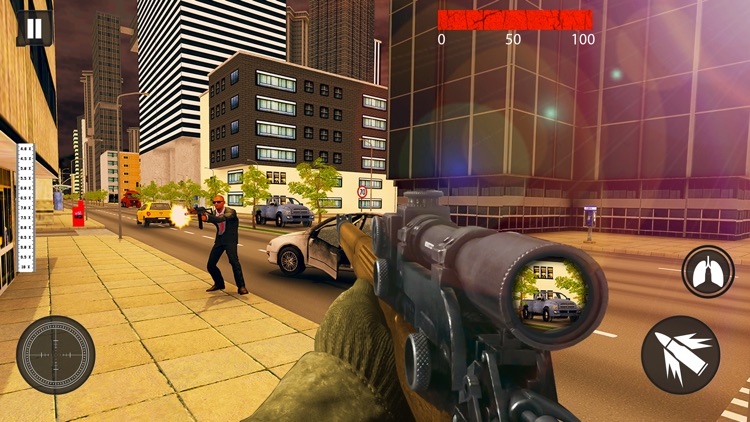 Robot Invasion-Lone Sniper 3D screenshot-6