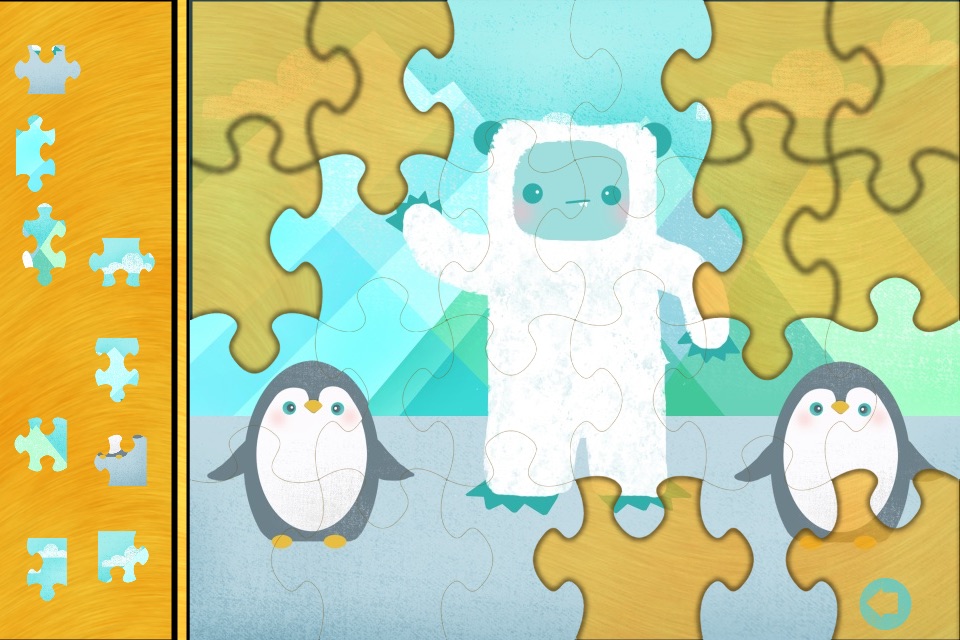 Monster Games for Kids: Jigsaw Puzzles HD screenshot 3