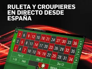 Captura 2 Betfair. Casino en Directo iphone