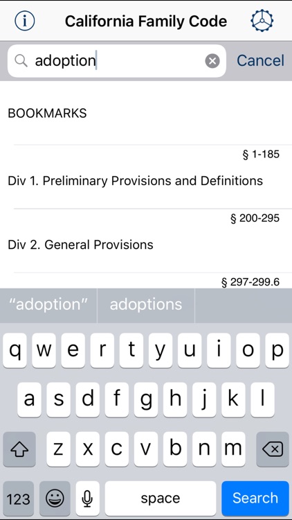 CA Family Code 2018