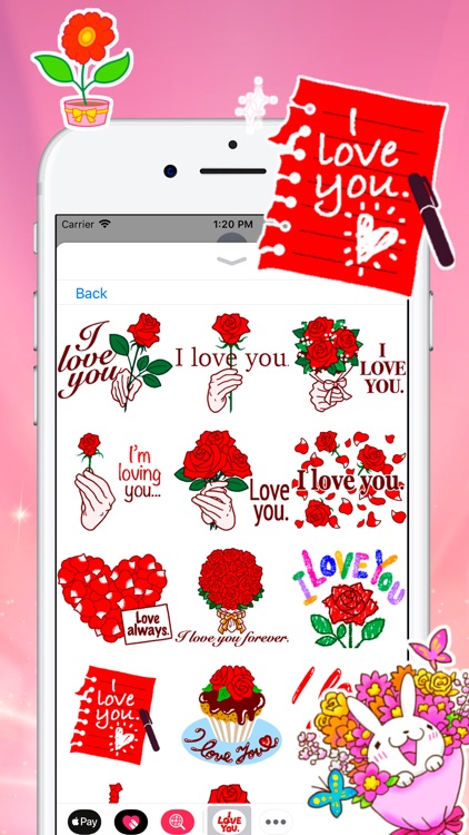 Flower Stickers Kit