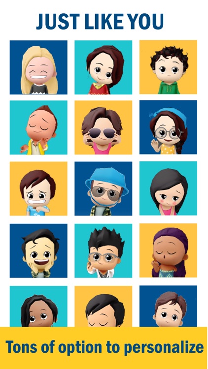 XPRESSO: 3D avatar gif sticker screenshot-3