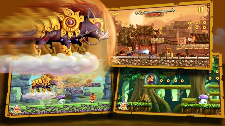 Kungfu Pigsy - endless runner screenshot-4