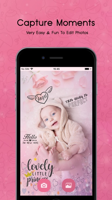 Baby Photo Story - Pics Editor screenshot 2