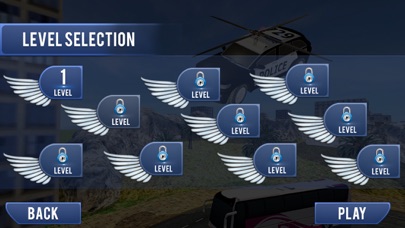 Flying Police Car Criminal Transport screenshot 4