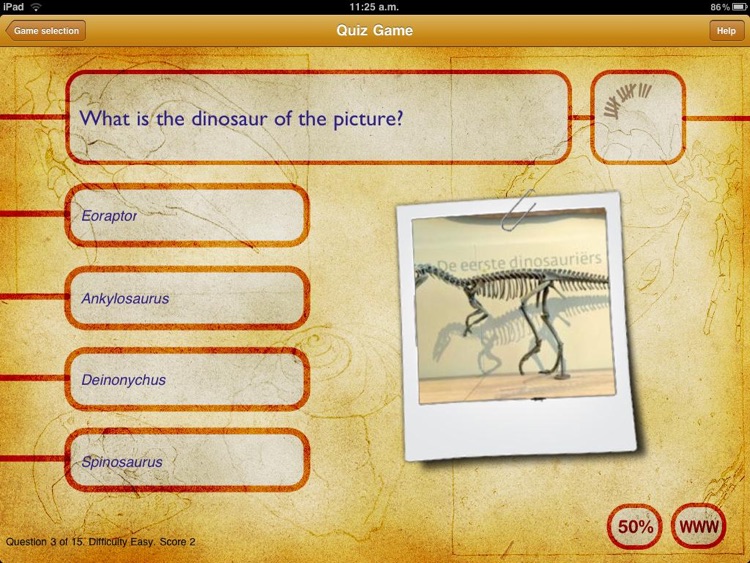 Dinosaur Book HD Lite: iDinobook