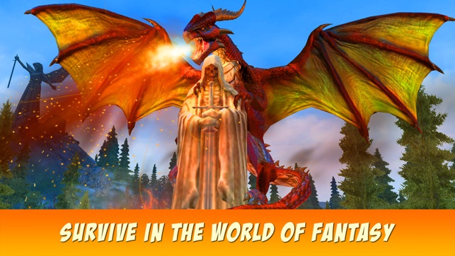 Dragon Fantasy World Survival 3D(圖1)-速報App