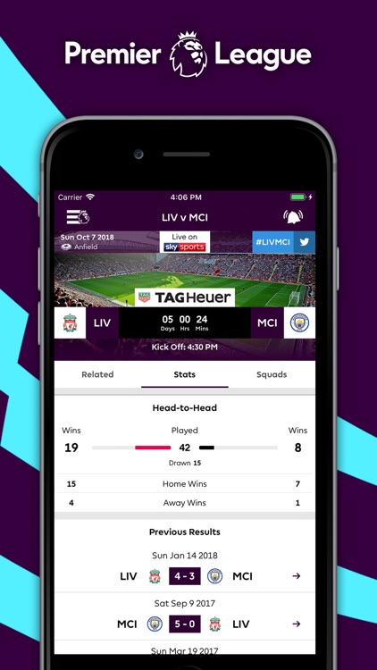 Premier League - Official App