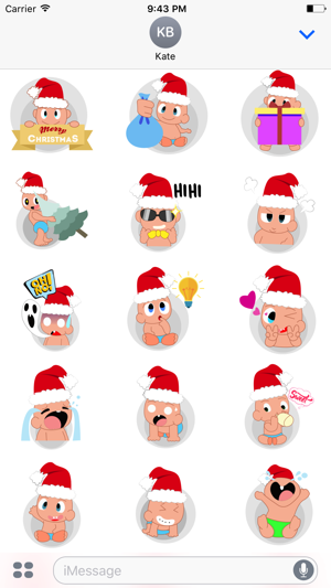 Baby emoji Mery Christmas(圖1)-速報App