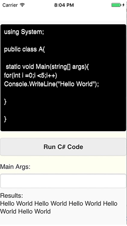 C# Executor