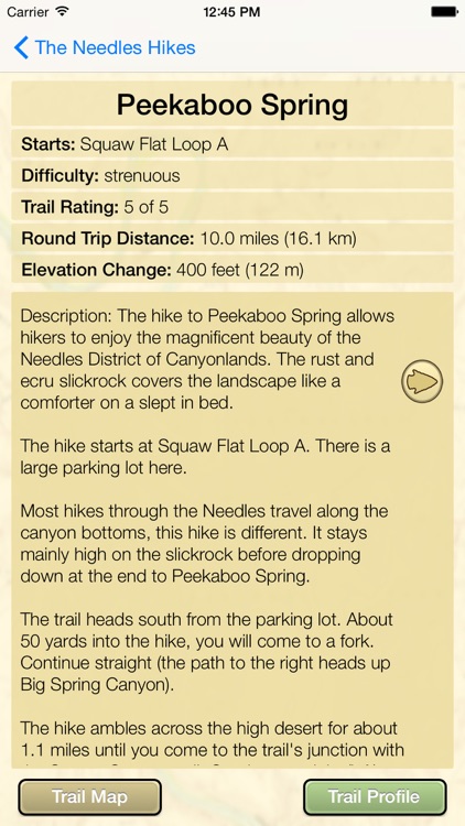 Hiking Canyonlands N. P. screenshot-4
