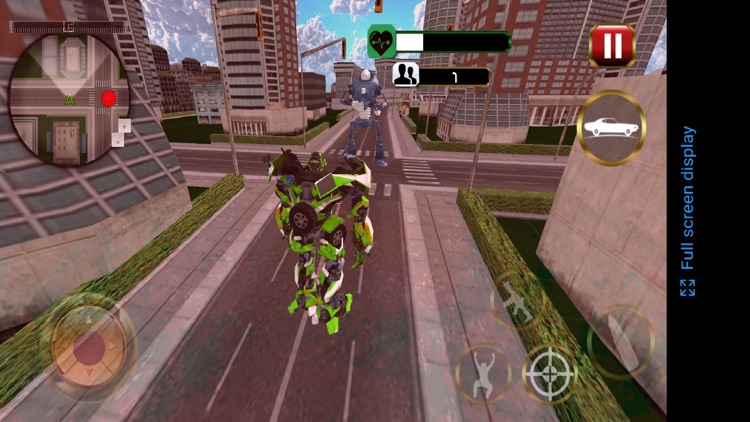 Muscle Car Robot Transforming screenshot-4