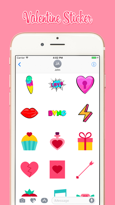 Valentine's Love  Emojis screenshot 3