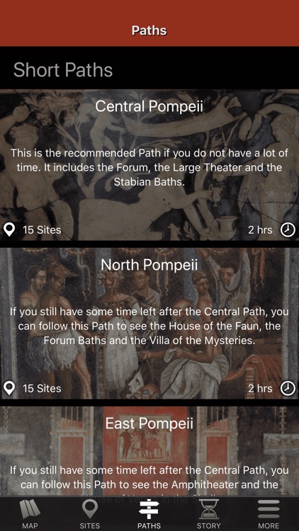 Pompeii Map - Travel Guide screenshot-2