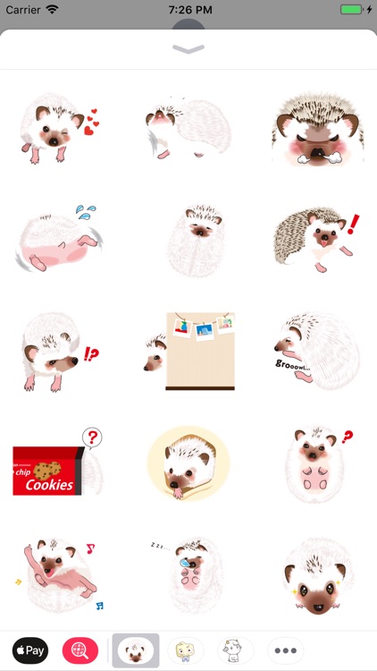 Hedgehog Funny Stickers Pack