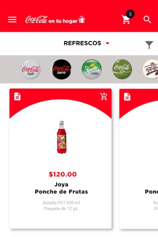Coca Cola en tu Hogar screenshot 3