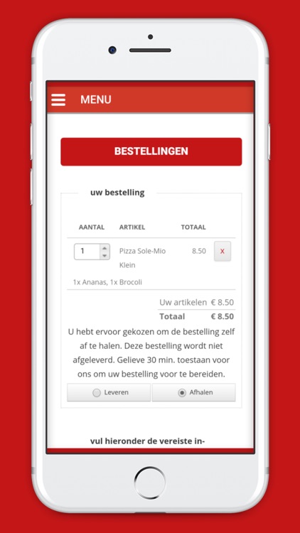 Pizza Sole Mio screenshot-4