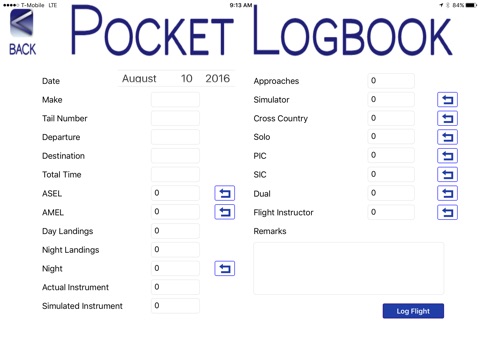 Pocket Logbook screenshot 2