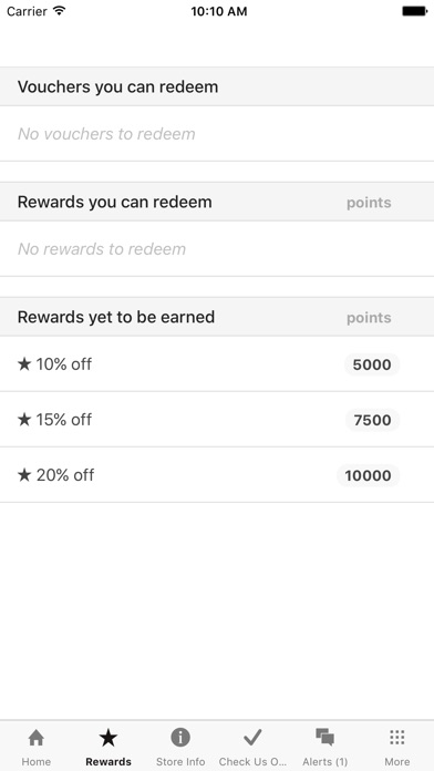 Nutrishop Logan Rewards screenshot 2